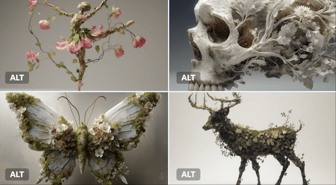 Botanical Sculpture