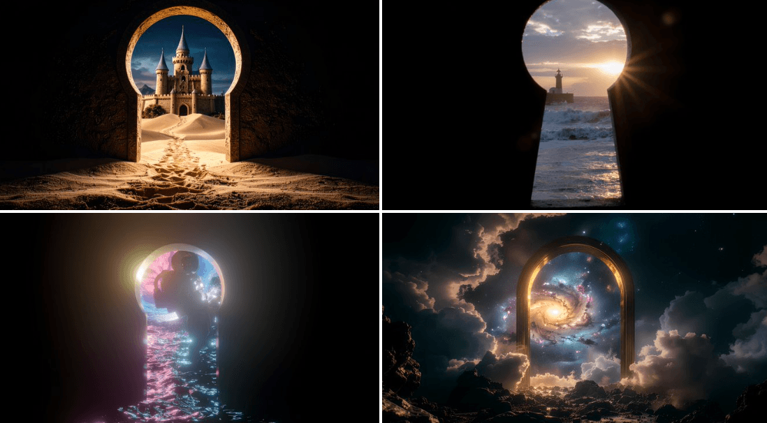 Looking through the keyhole