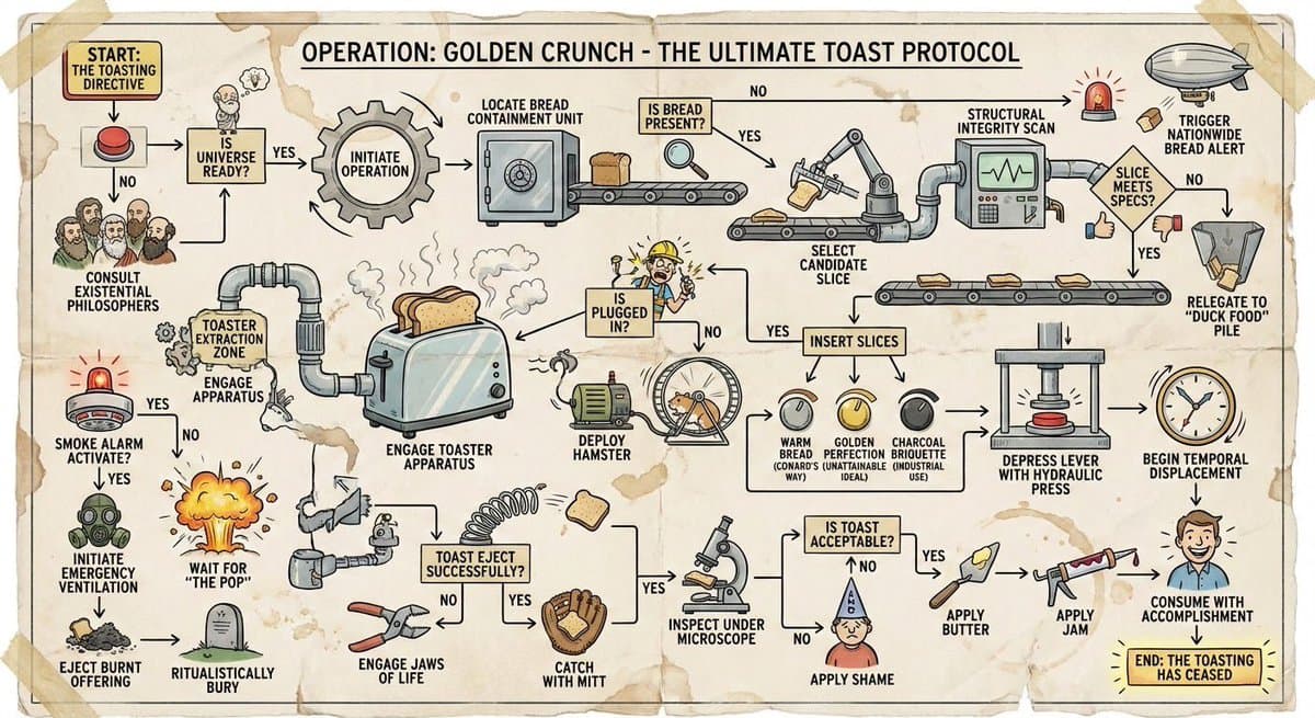 Toaster Flowchart