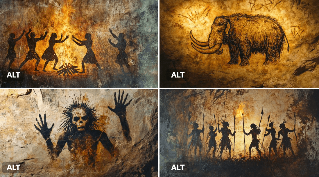 Cave painting