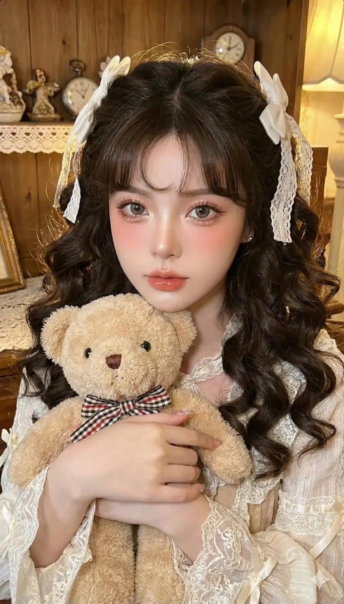Porcelain Doll-Style Portrait