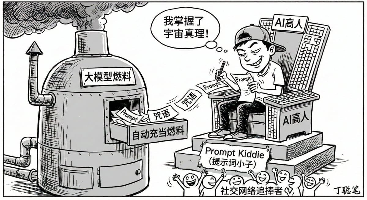 Prompt Kid Satirical Comic