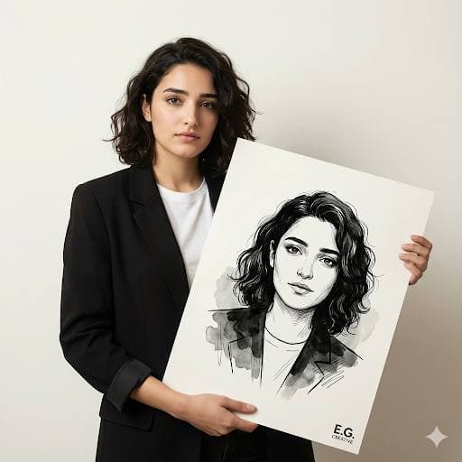 Retratos de estudio de alta gama