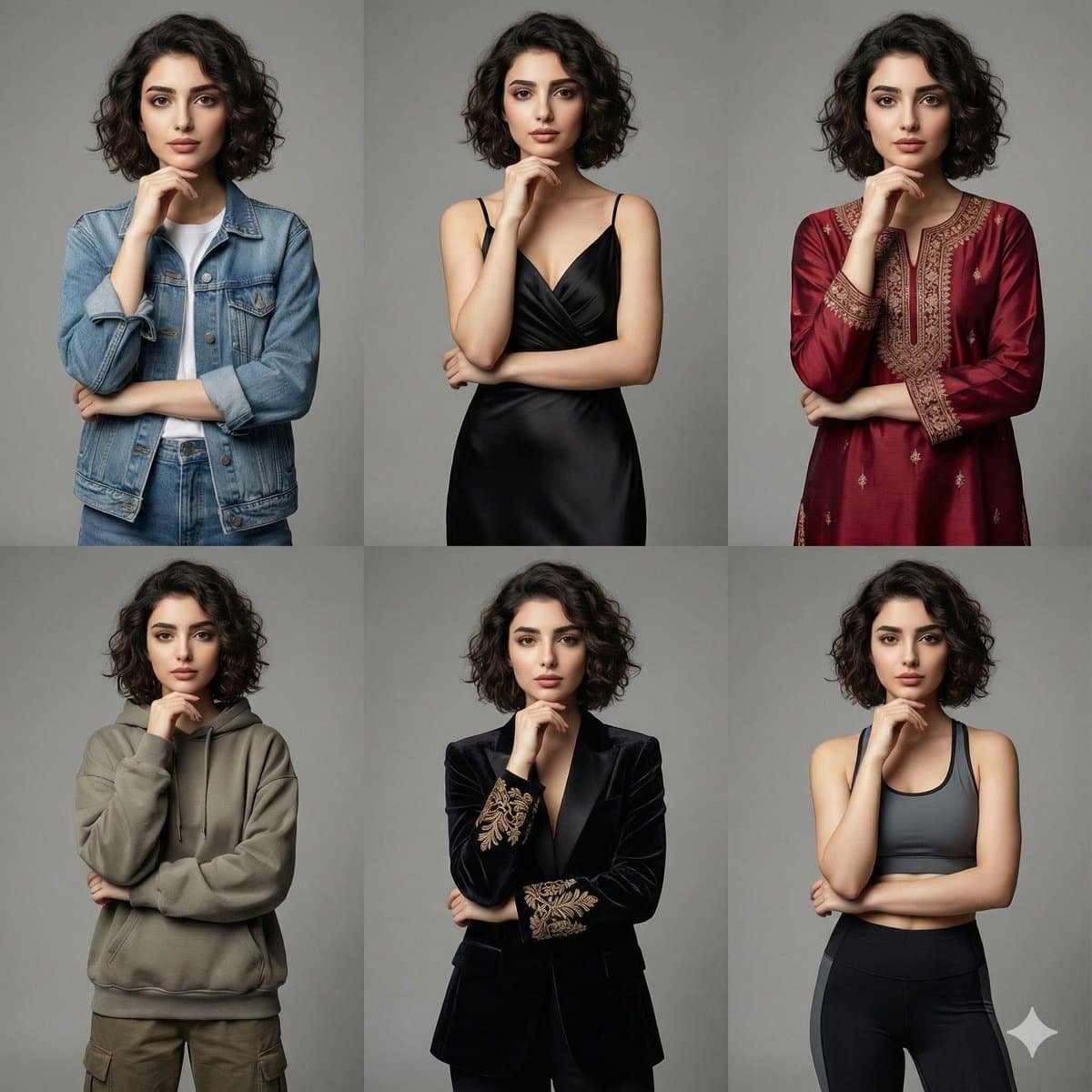 Cinematic Fashion Grid