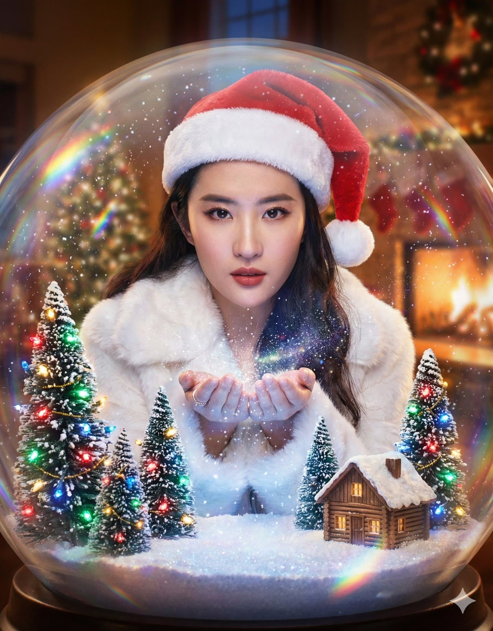Christmas Special - People Frozen Inside a Magical Giant Glass Snow Globe