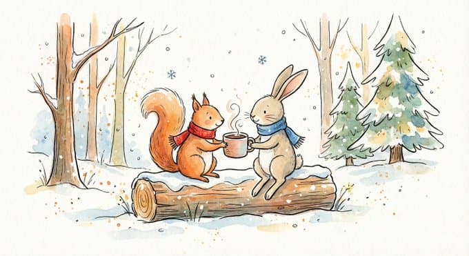 Whimsical Style Illustration