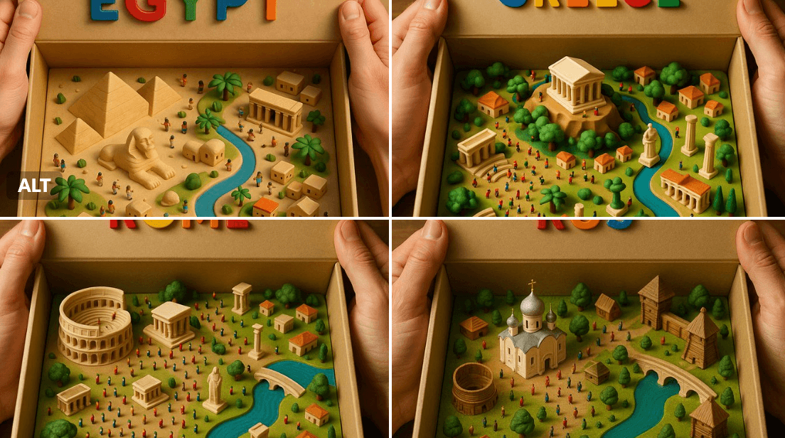 History in a Toy Box